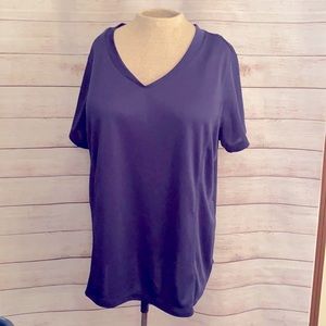 Made for Life quick dry active wear top - navy